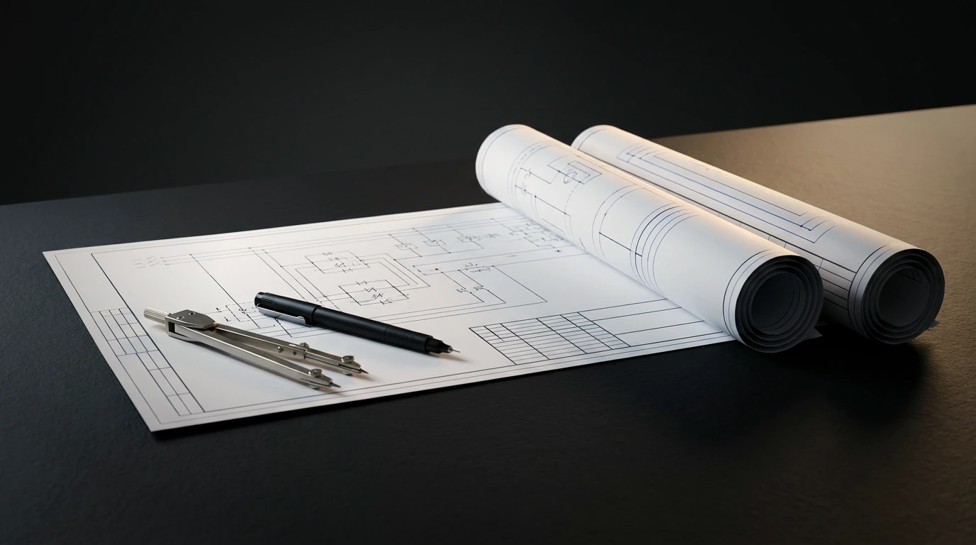Engineering drawings and protection schematics